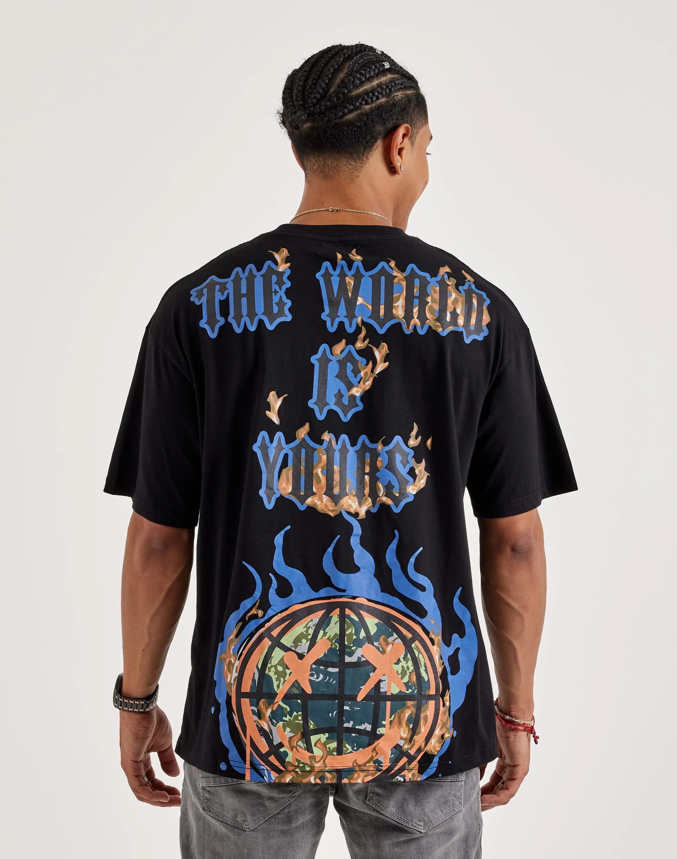 Civilized Smile Flame Tee clean look American Ease
