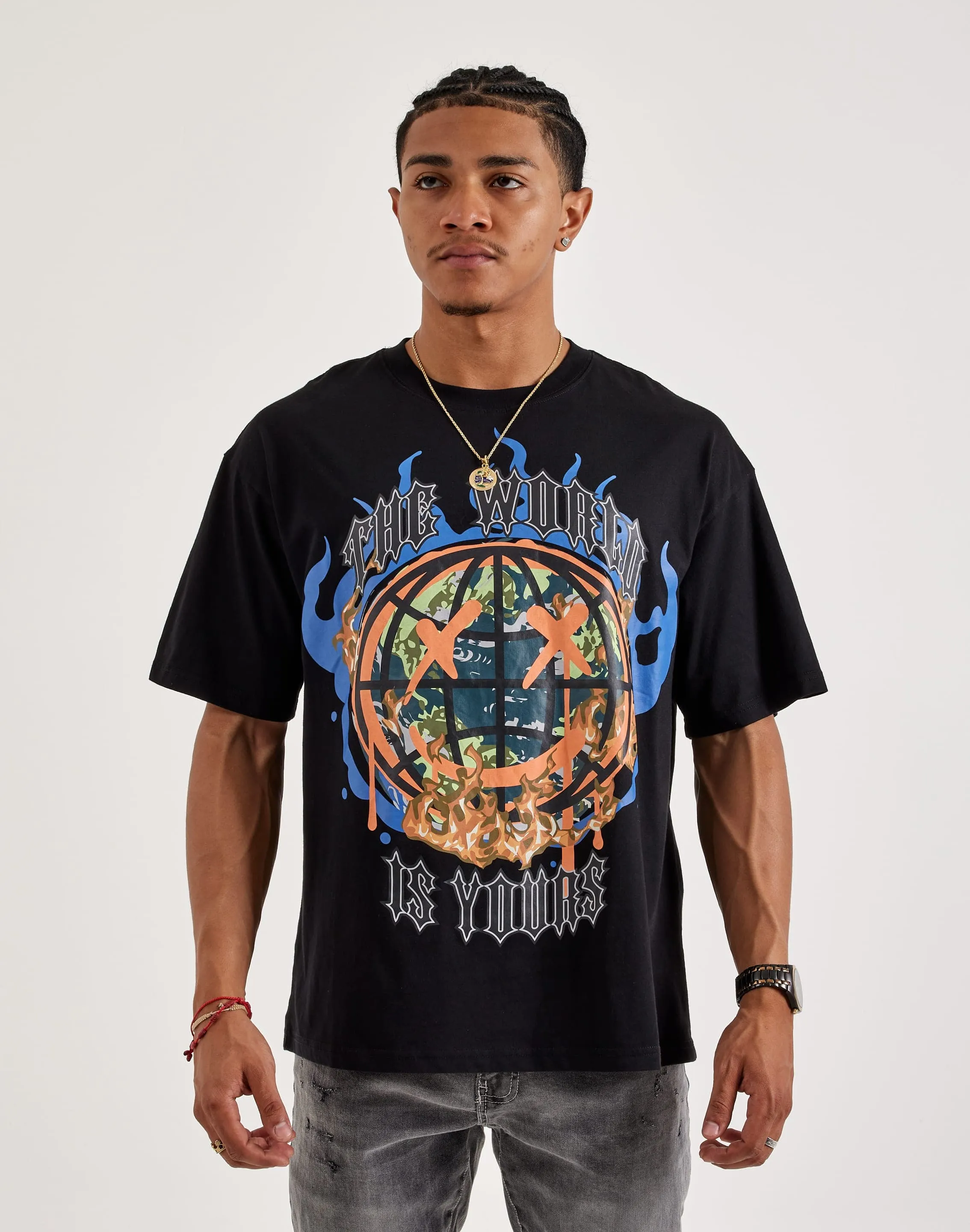 Breath Skin Civilized Smile Flame Tee