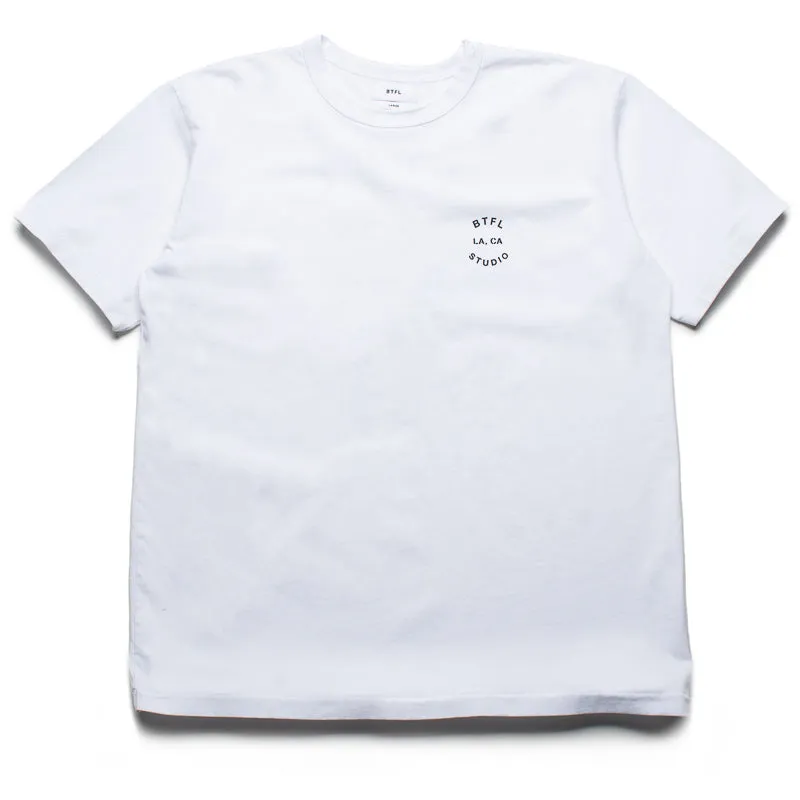 Teenager fashion winter season BTFL Calla Lily Tee - White