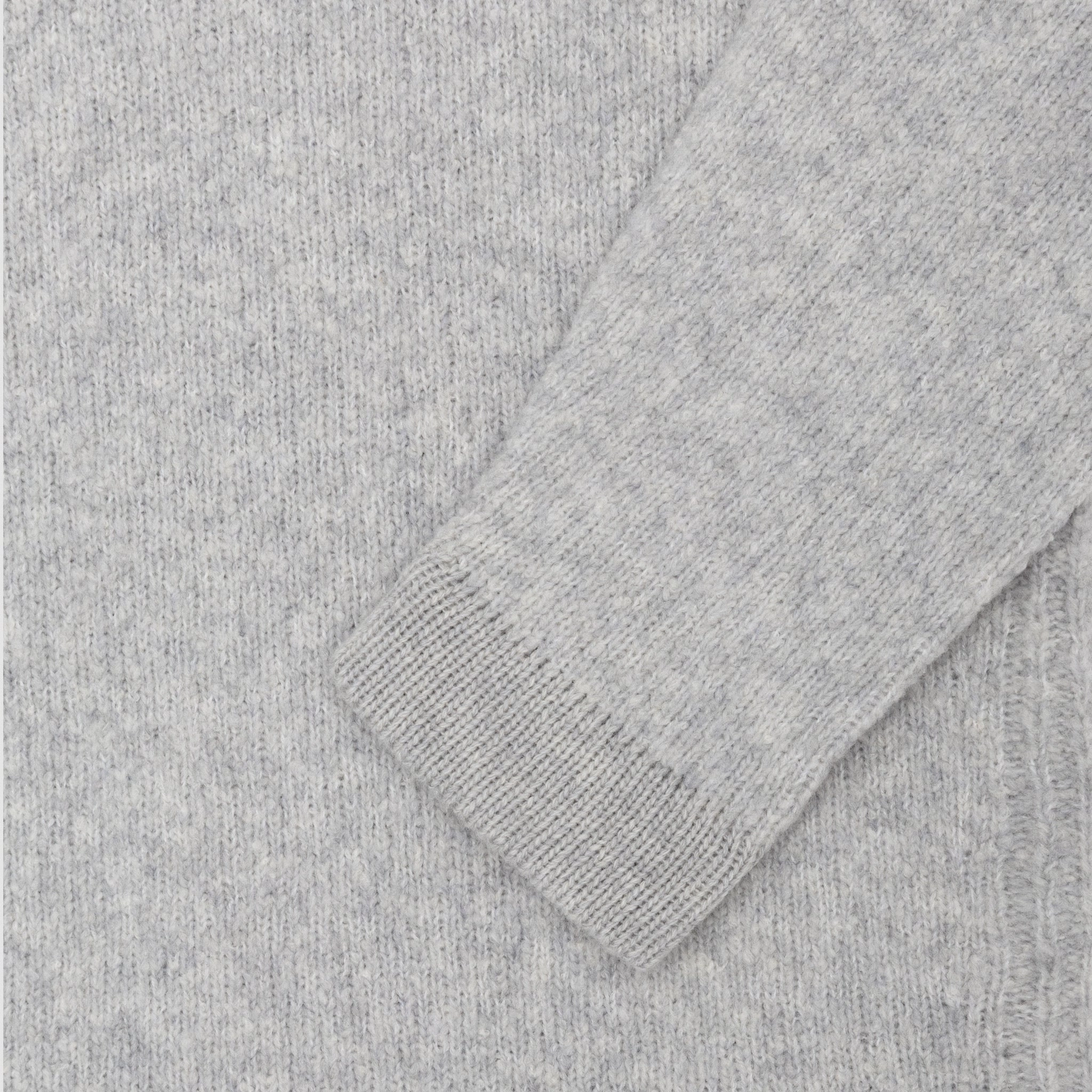 FANCY YARN CREWNECK SWEATER