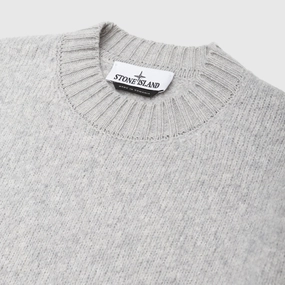 FANCY YARN CREWNECK SWEATER