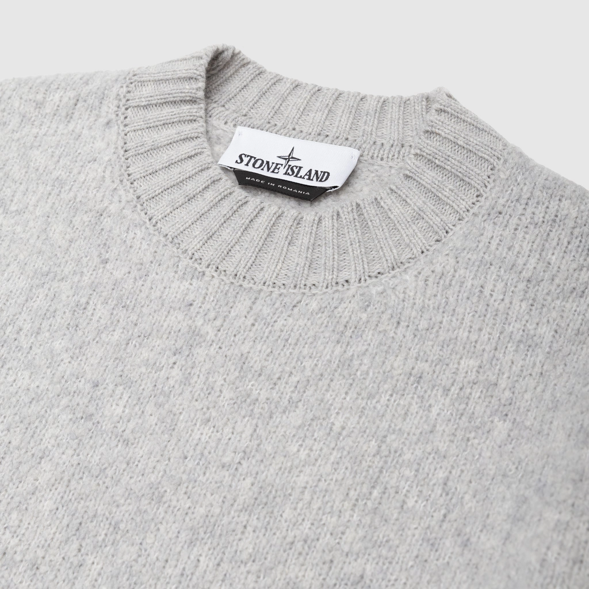 FANCY YARN CREWNECK SWEATER