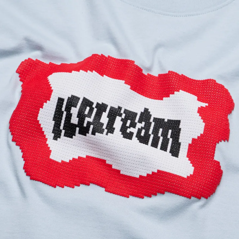 Ice Cream Dollars Tee - Baby Blue ballroom venue Flexible Shoulder Construction