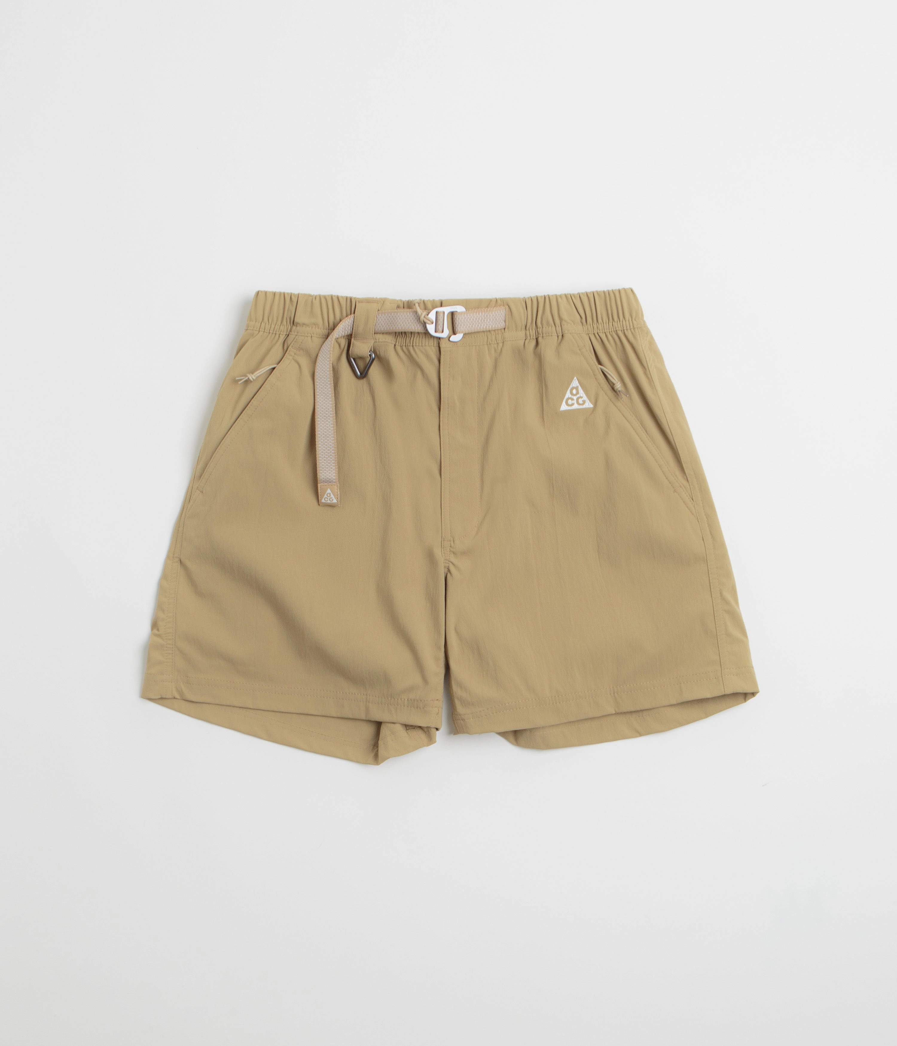 Stain-Resistant Nike ACG Hiking Shorts - Parachute Beige / Summit White