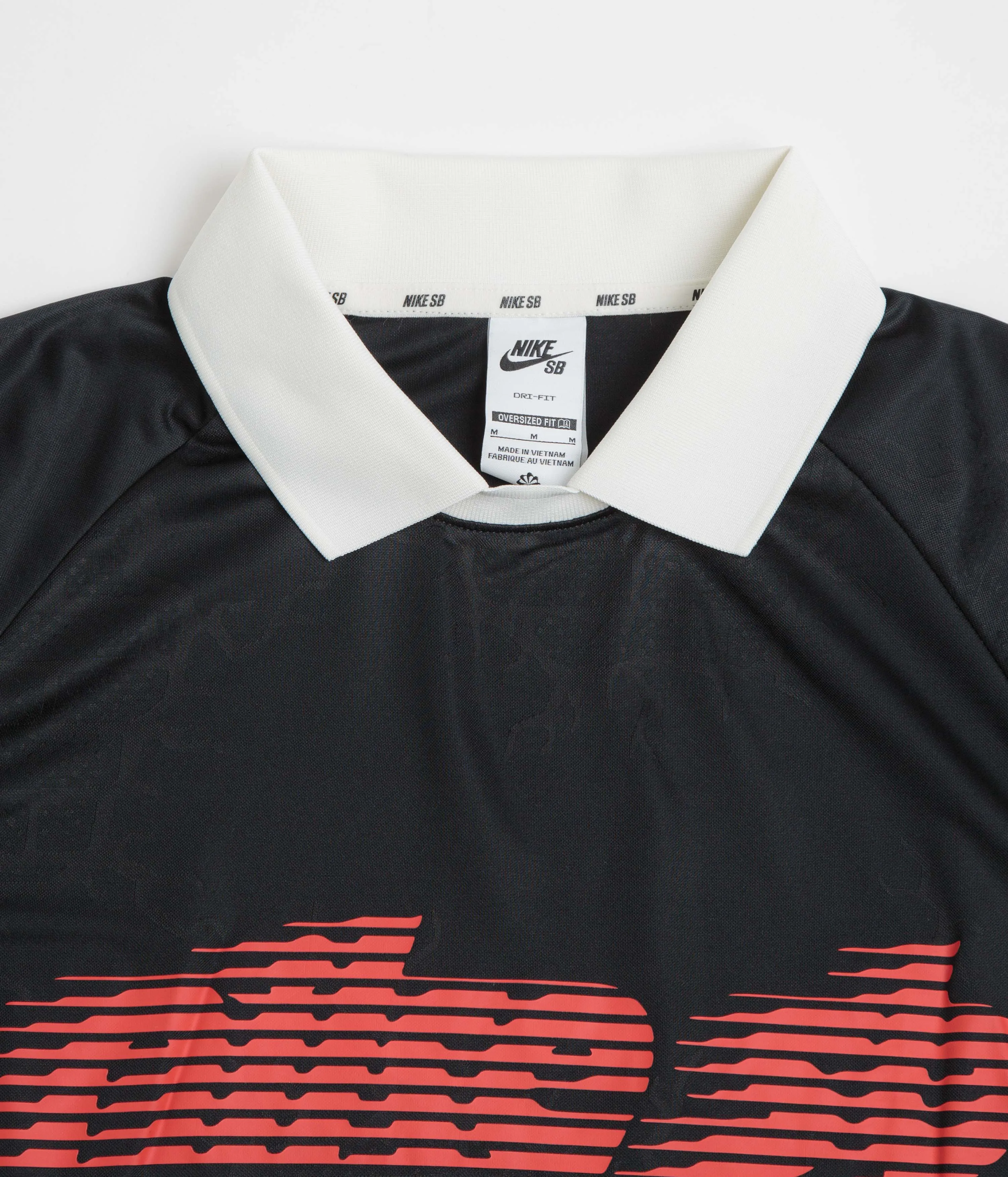 pub event Nike SB Jacquard Jersey - Black / Sail