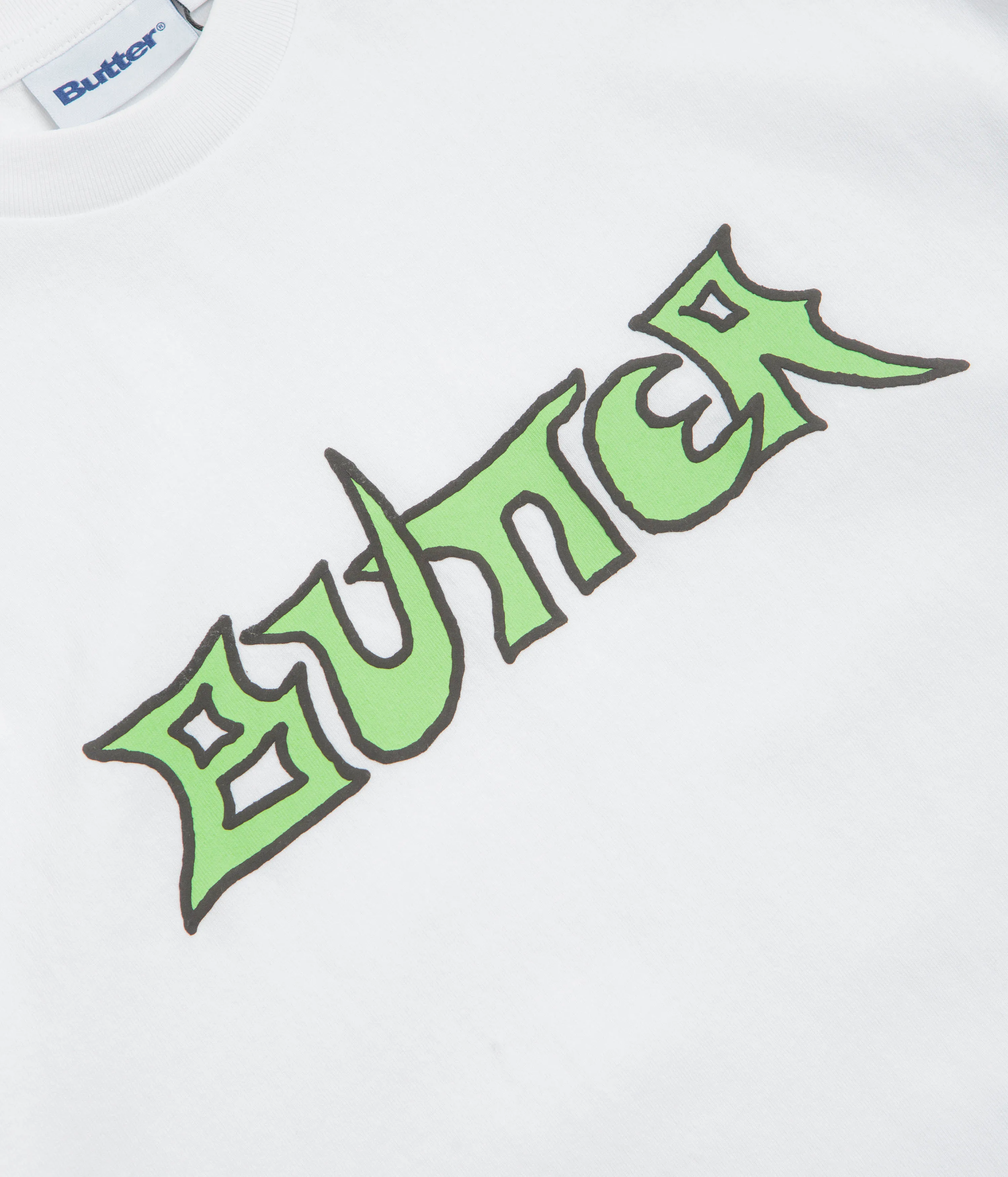 Loose-fitting Butter Goods Encounter T-Shirt - White