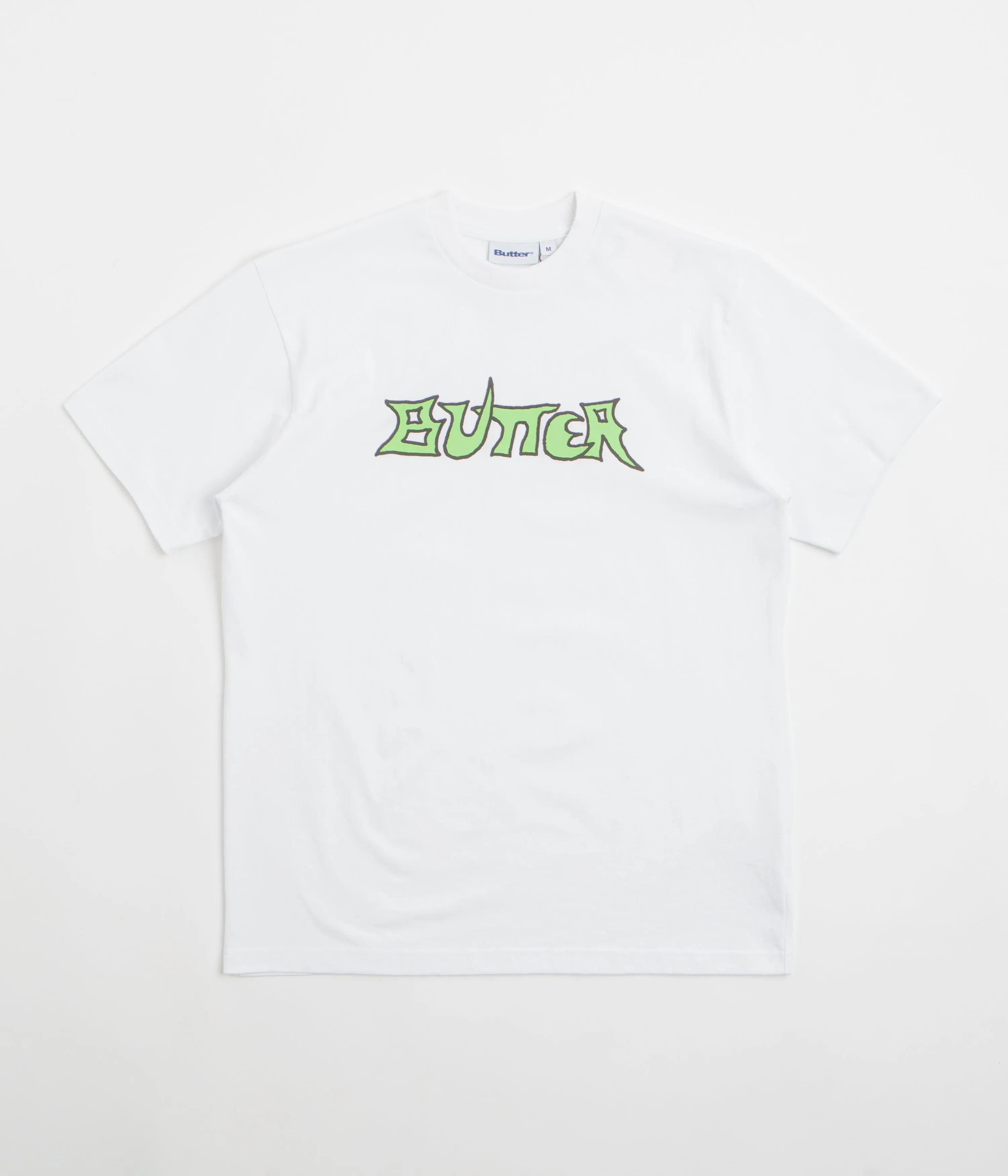 Butter Goods Encounter T-Shirt - White beads hot air balloon event