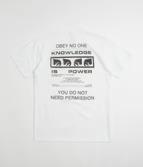 ballroom venue Obey Permission T-Shirt - White