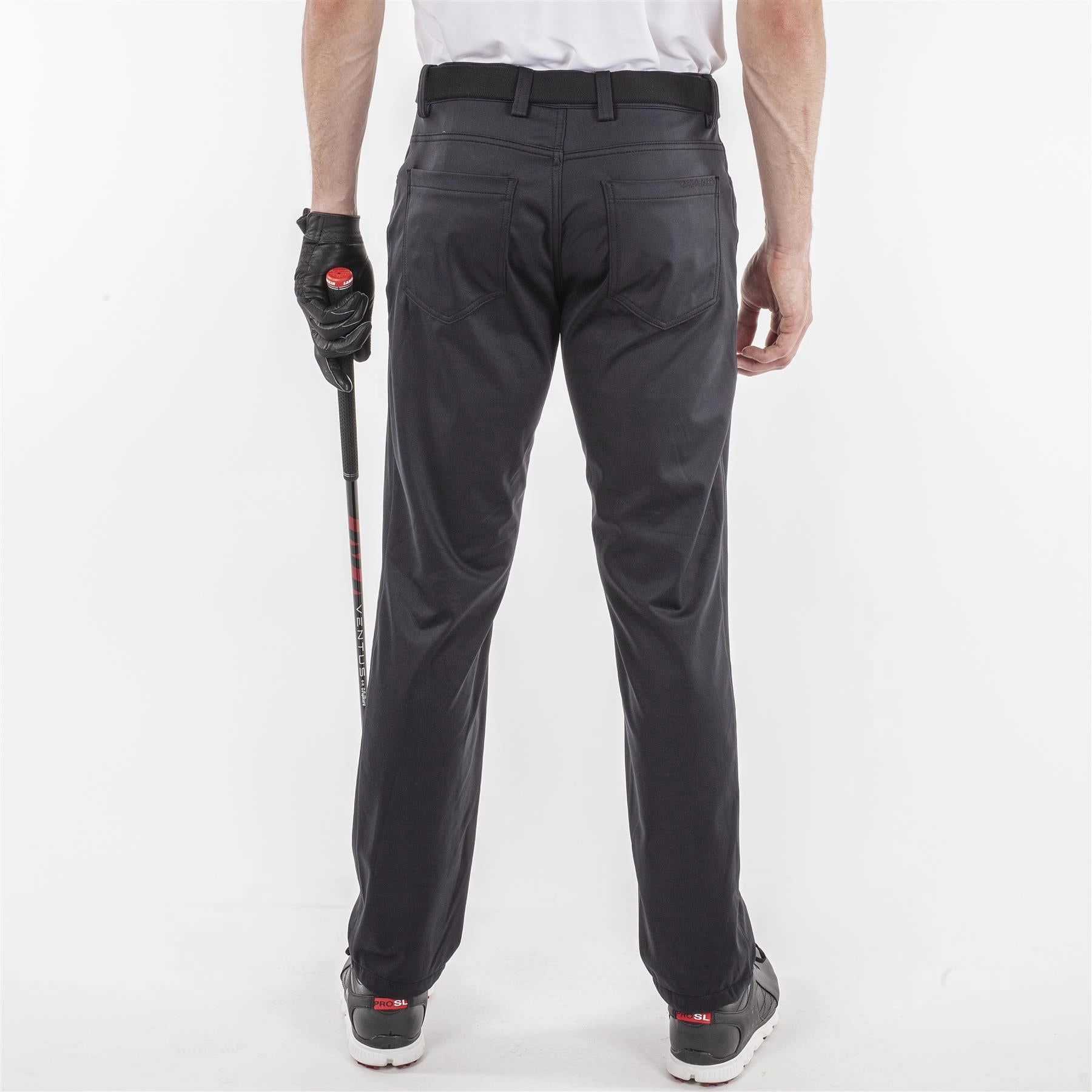 Side slits RipstopFabric Lane Interface-1 Stretch Trousers Black