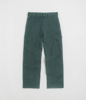 Dickies Corduroy Carpenter Pants - Lincoln Green StainResistantFinish FlexibleMobilityDesign