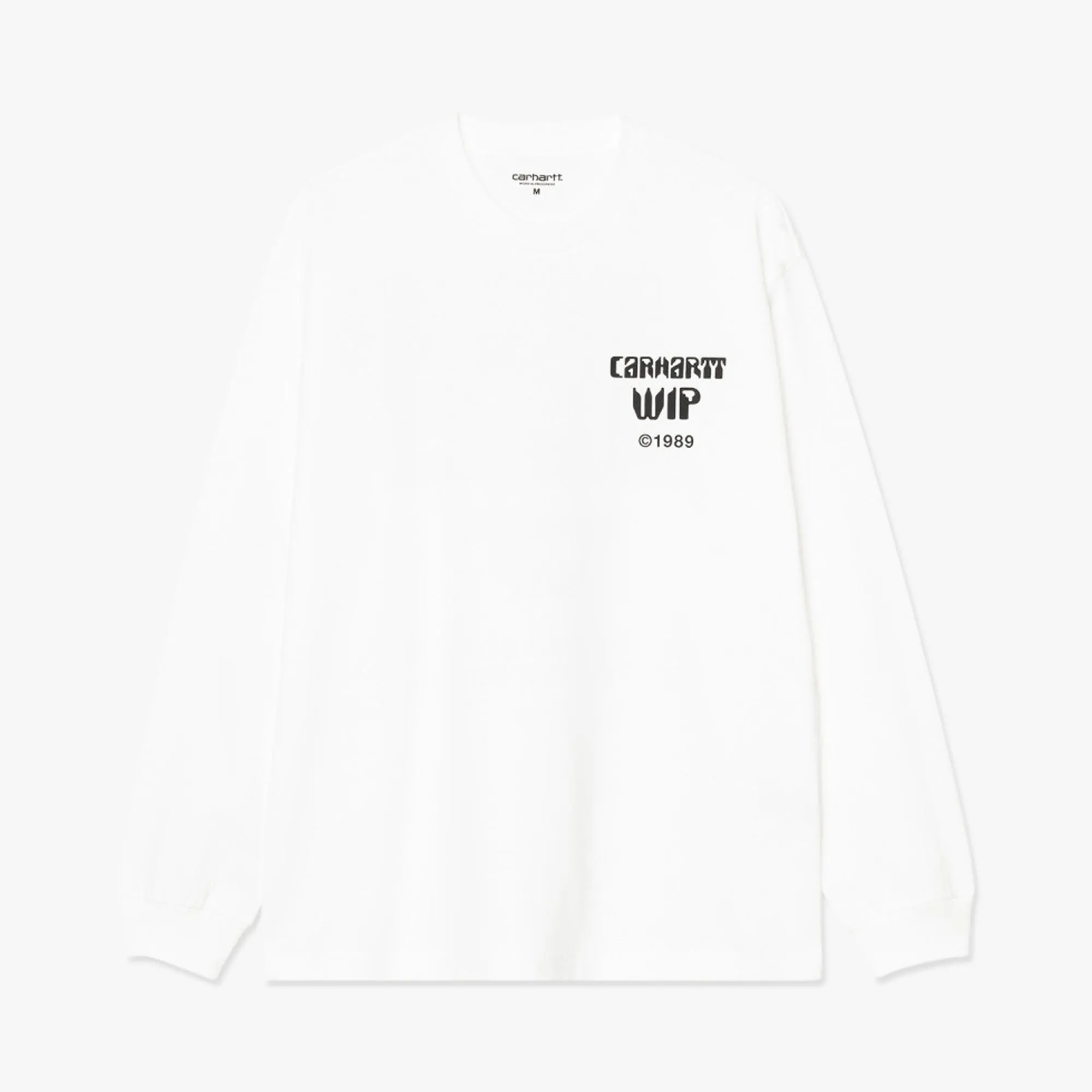 Carhartt WIP Better Dreams Long Sleeve T-Shirt White Meeting Multi Directional Stretch