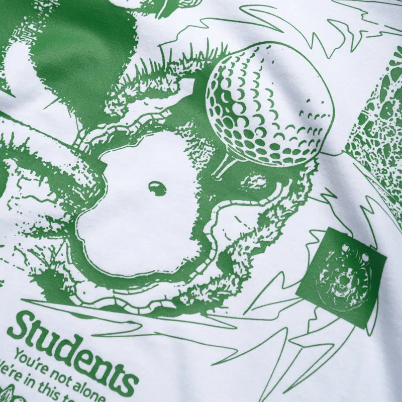 Bestseller Students Golf You're Not Alone Tee - White