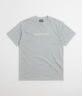Pass Port Official Organic T-Shirt - Heather Grey Dance wear Layered Hem Reinforcement