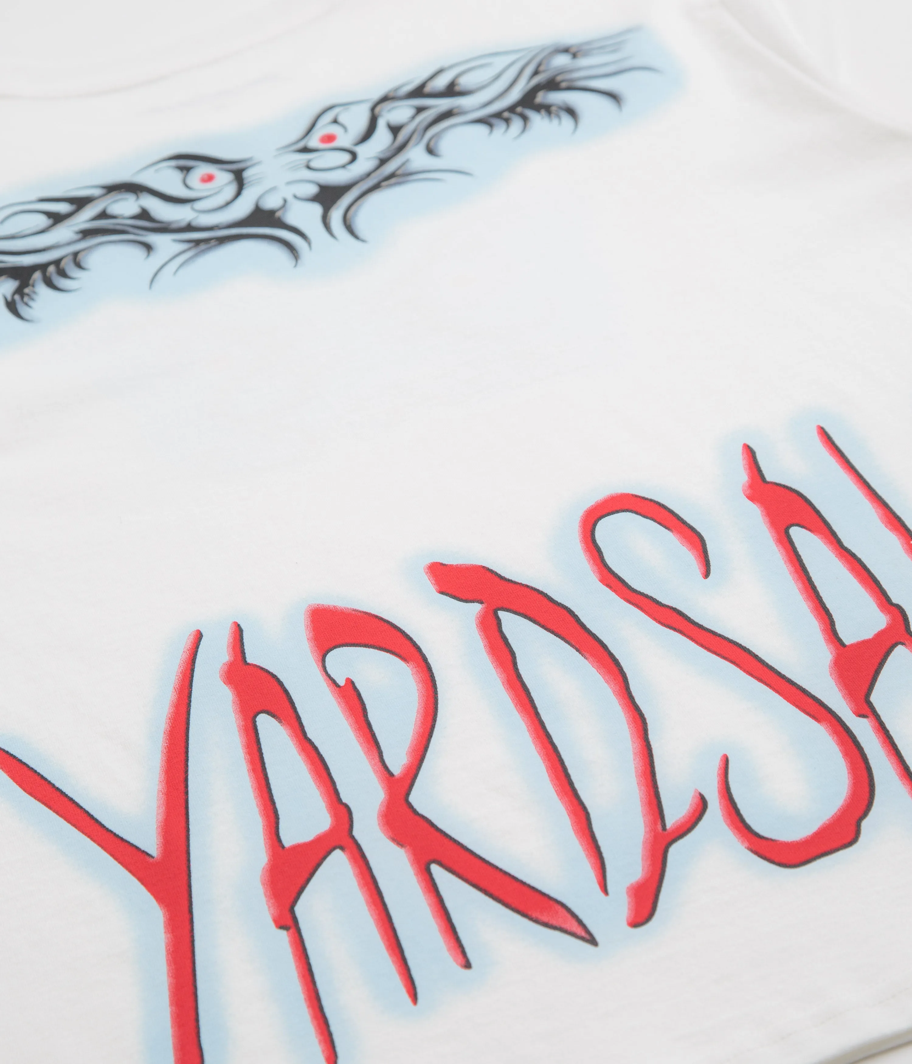 Yardsale Grudge T-Shirt - White nighttime venue