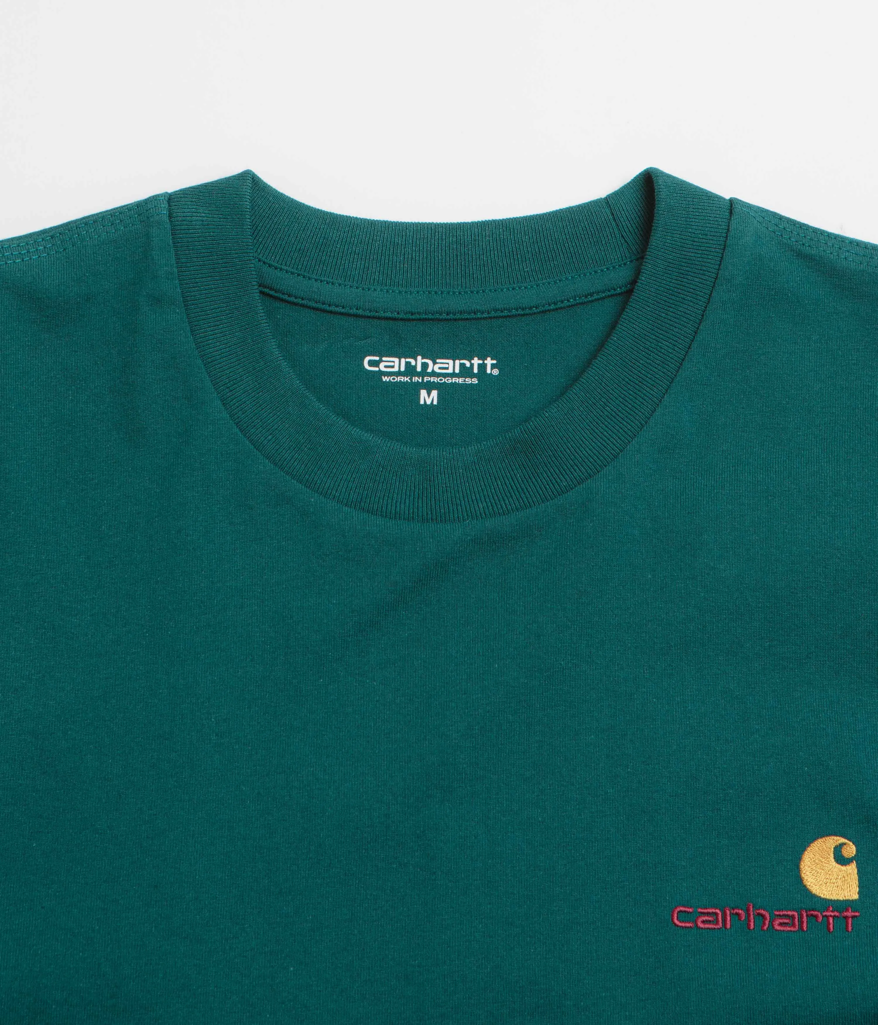Carhartt American Script T-Shirt - Malachite beach event