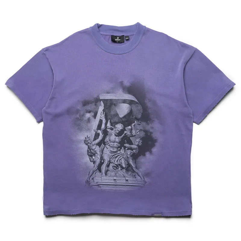Represent Atlas Tee - Purple Seamless Shoulder Transition