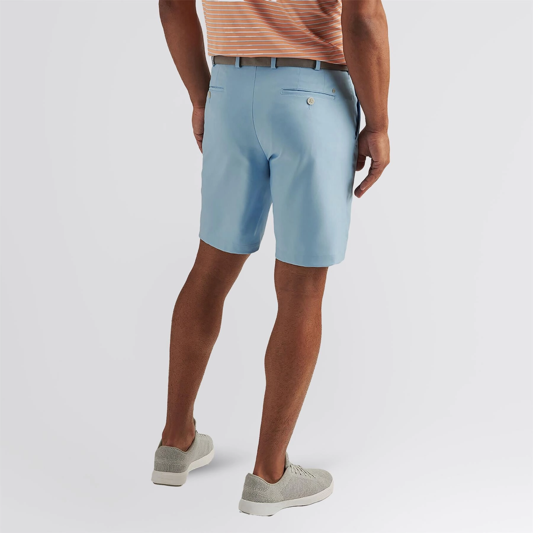 Salem Performance Classic Fit Shorts Cottage Blue Abrasion Resistant Fabric