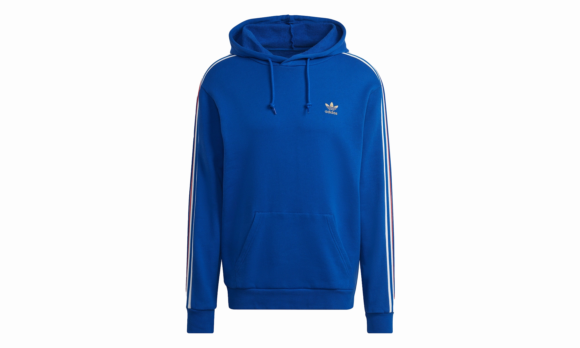 Creative Glow Reinforced Stress Points FB NATIONS 3 STRIPES HOODY "Blue"