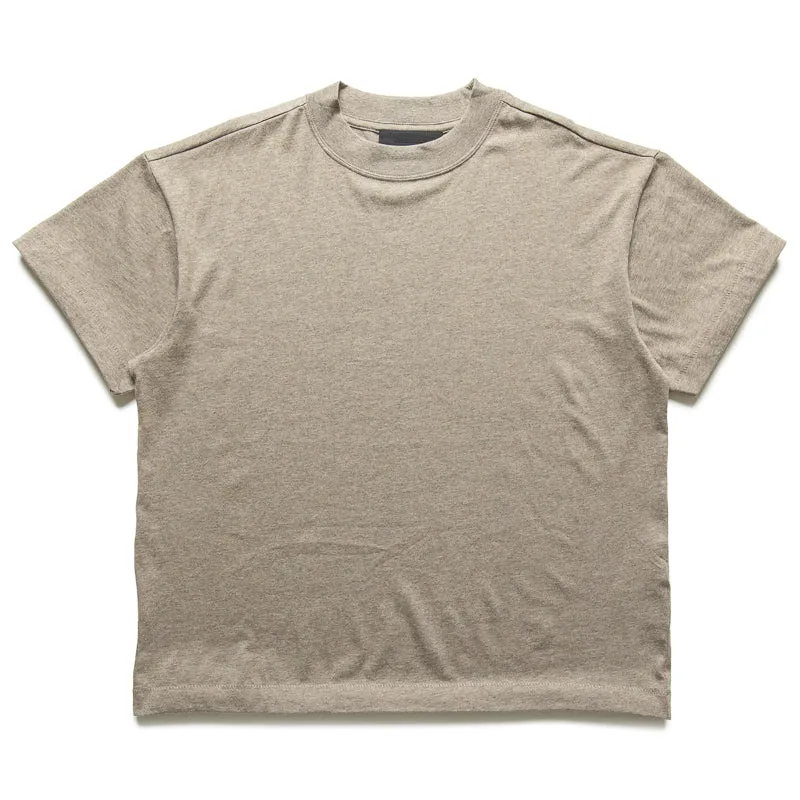 Elastic waist wide hem Fear Of God Essentials 3 Pack Essential Tee - Heather Gray