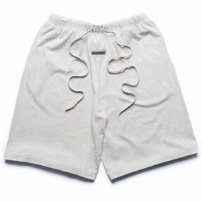 Fear Of God Essentials Basketball Jersey Shorts - Heather Stone UPFProtection