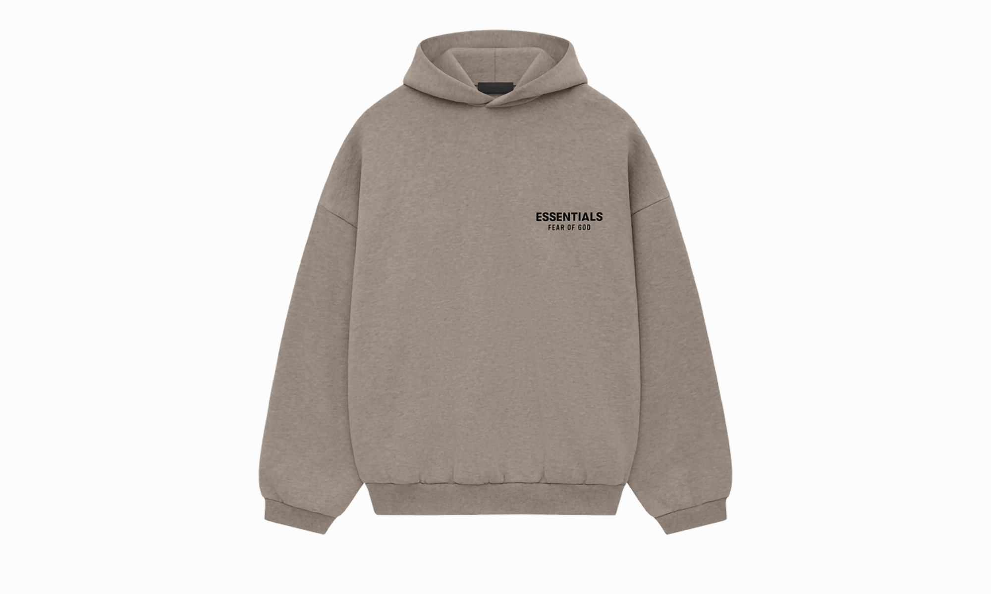 Flexible Waistline StretchPaneling Fear of God Essentials Fleece Hoodie II "GREY"