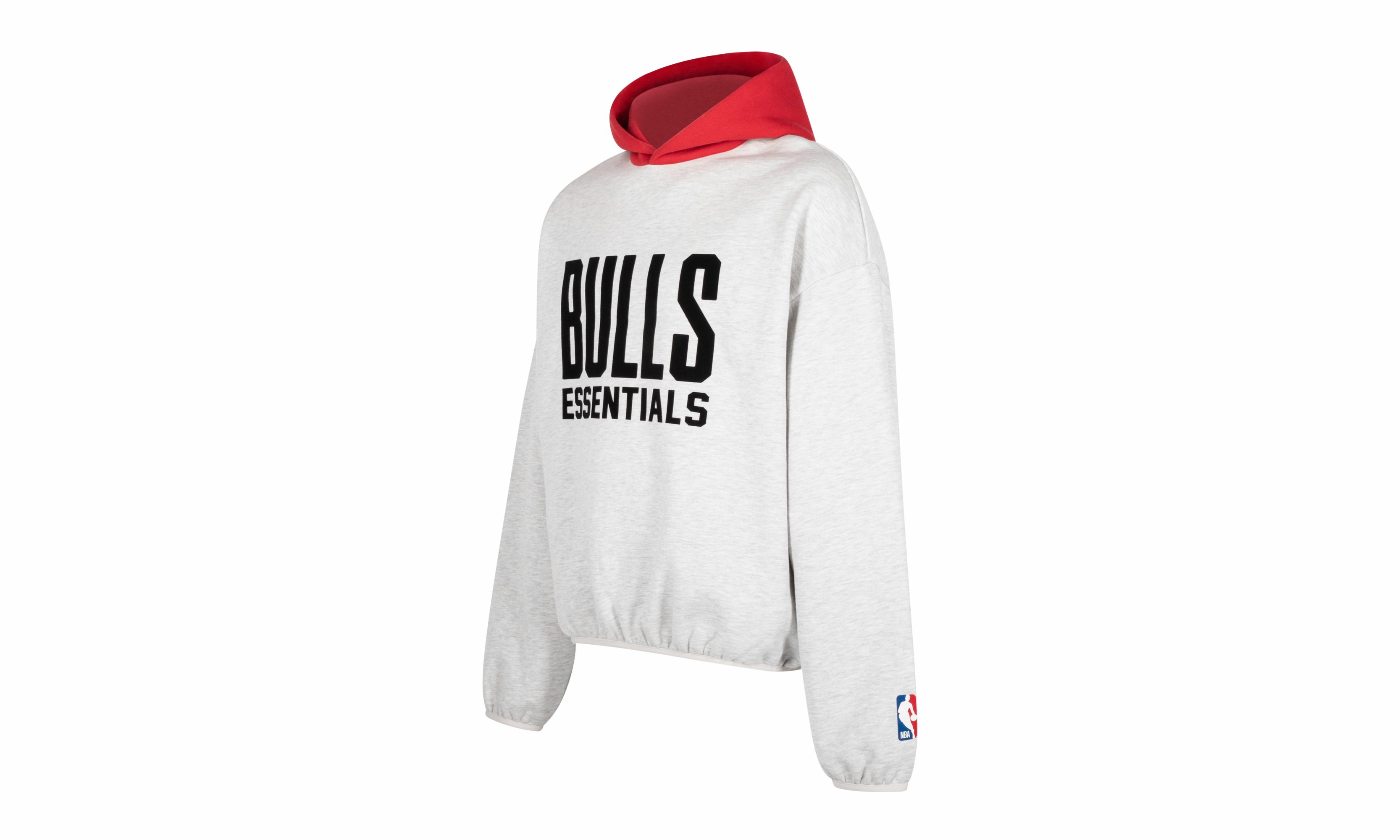 Fear of God Essentials "NBA Bulls Hoodie - Light Heather"