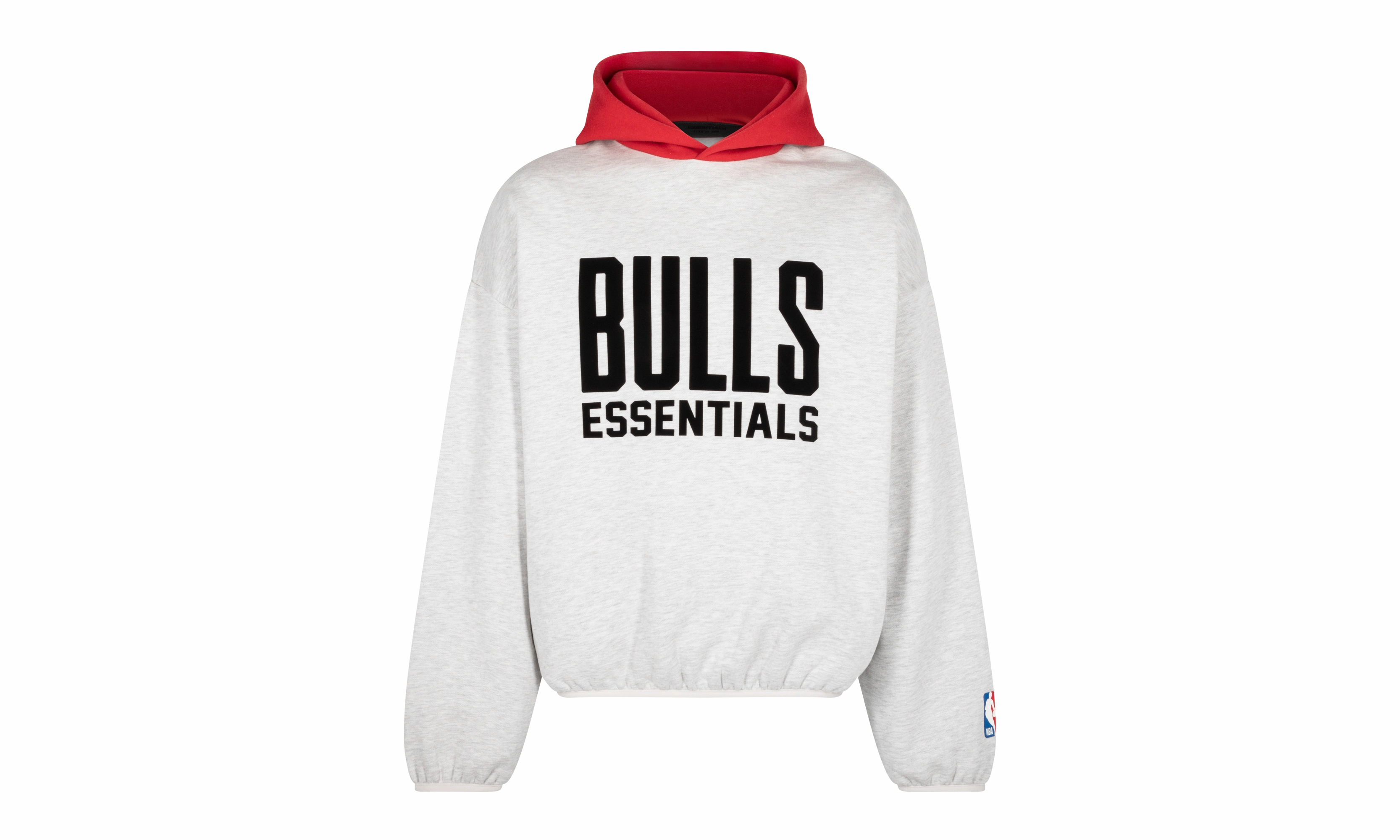 Fear of God Essentials "NBA Bulls Hoodie - Light Heather"