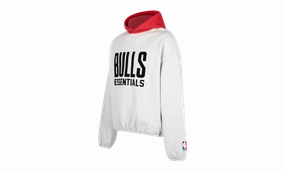 Fear of God Essentials "NBA Bulls Hoodie - Light Heather"