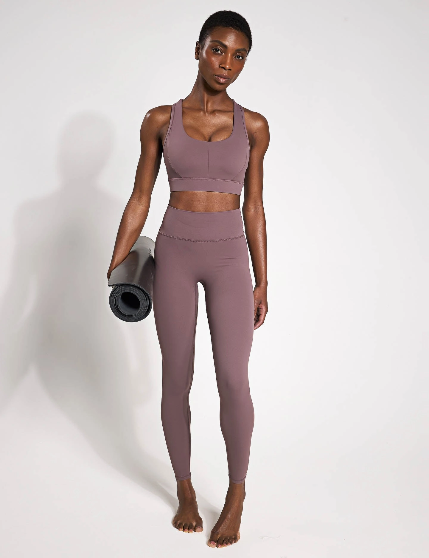 Modern Cut The Frankie Leggings Set - Grape