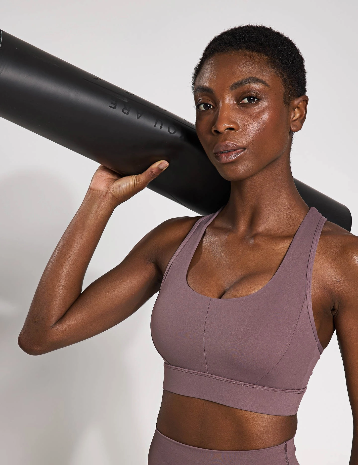 Abrasion Resistant Fabric Studio Wear The Frankie Leggings Set - Grape