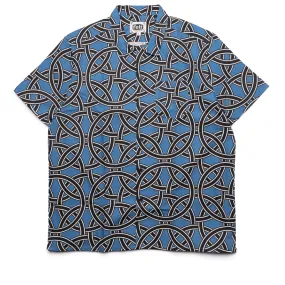 Felt Biscayne Button Down Shirt - Nakamura Print Oversized style Cozy Feel