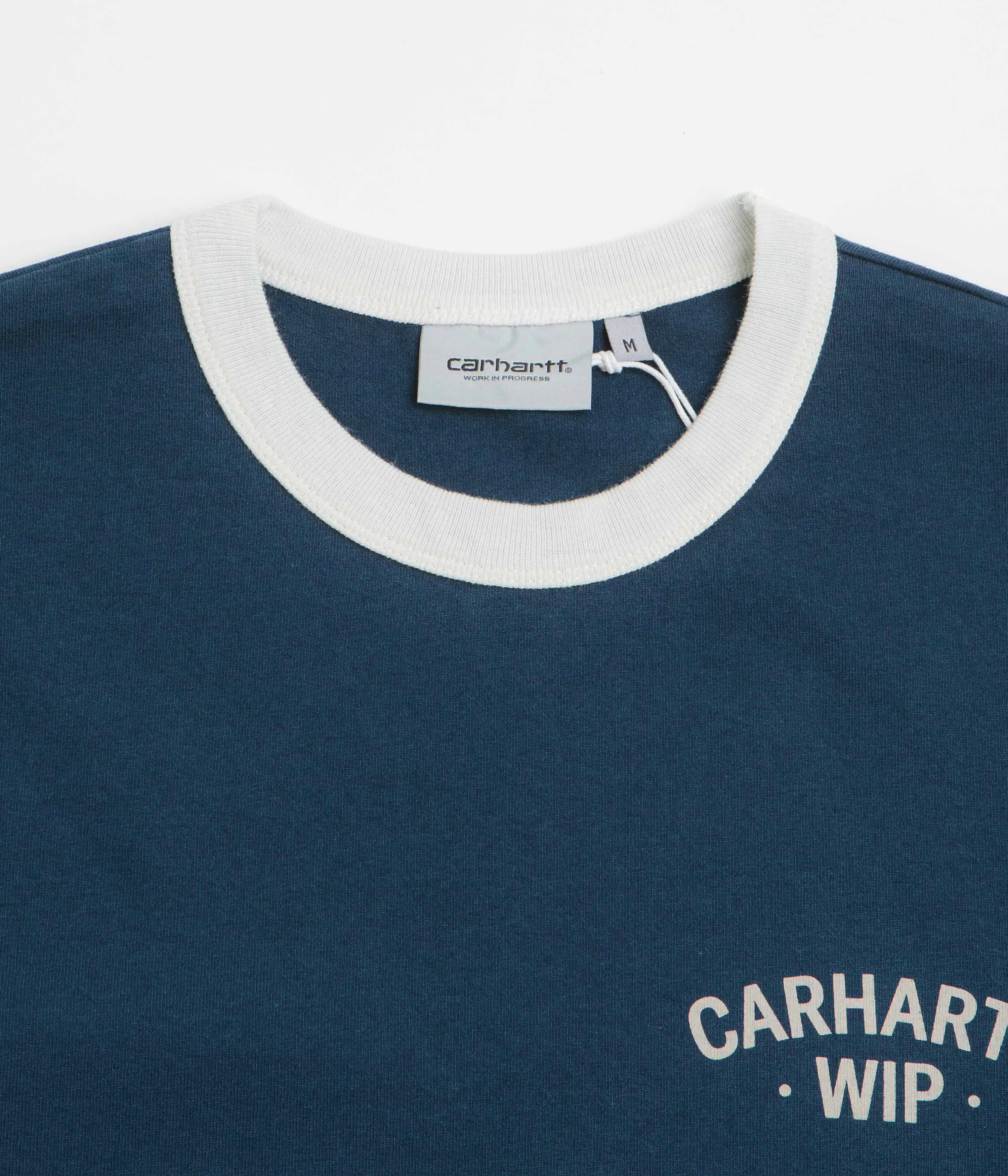 Eco Friendly earthy colors Carhartt 89 Ringer T-Shirt - Ink / Wax