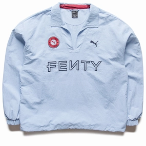 Layered Insulation Distribute Fenty x Puma Nylon Drill Top - Haute Tropic