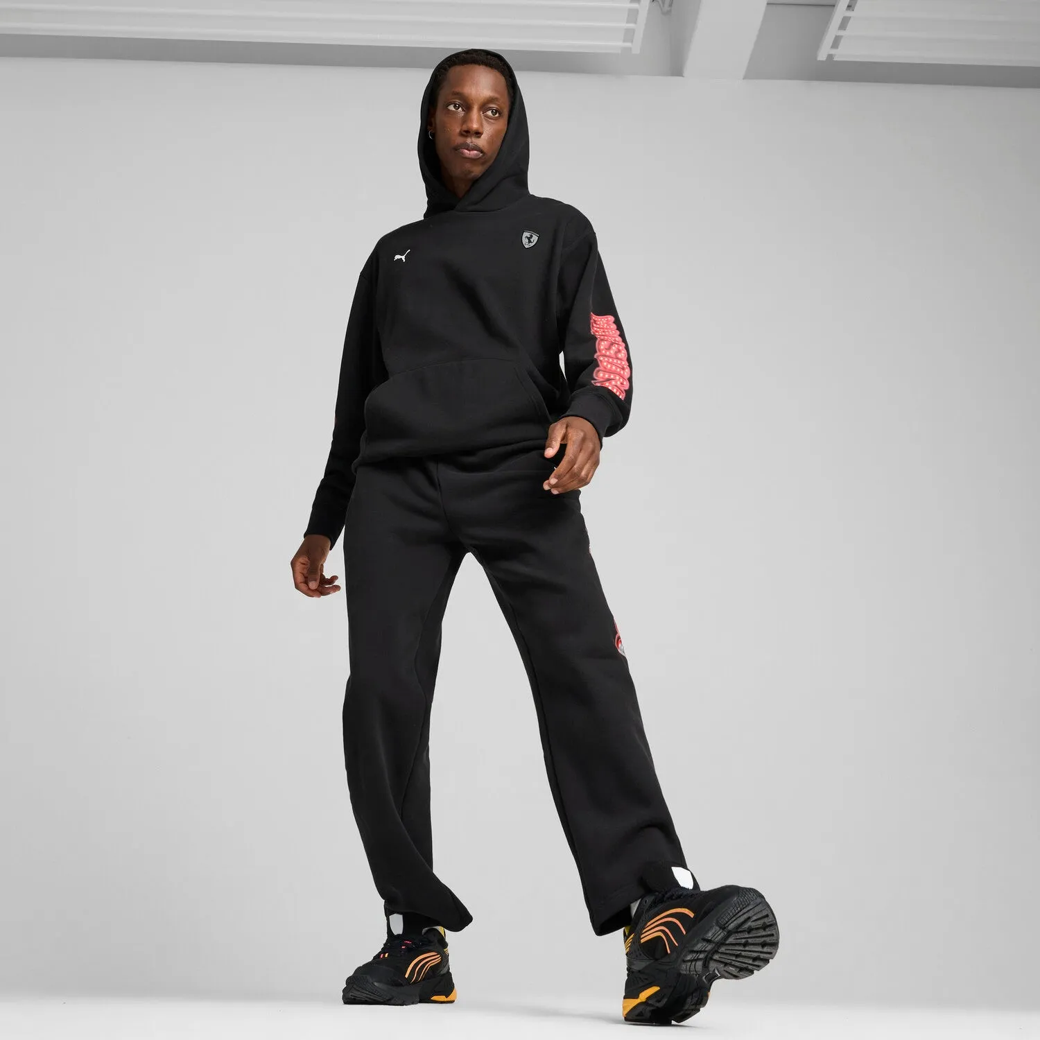 Ferrari Neon Energy Pants - Mens Travel Vibe Morning Ease
