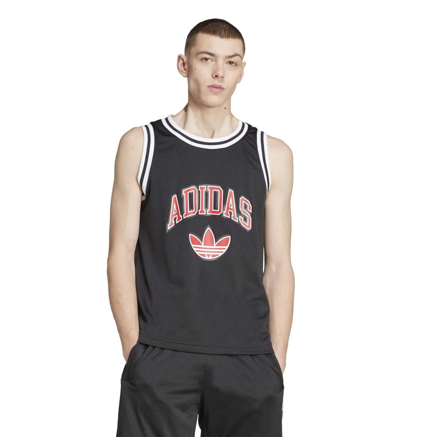 Lake Mood AntiSnagFabric Varsity Basketball Tank - Mens
