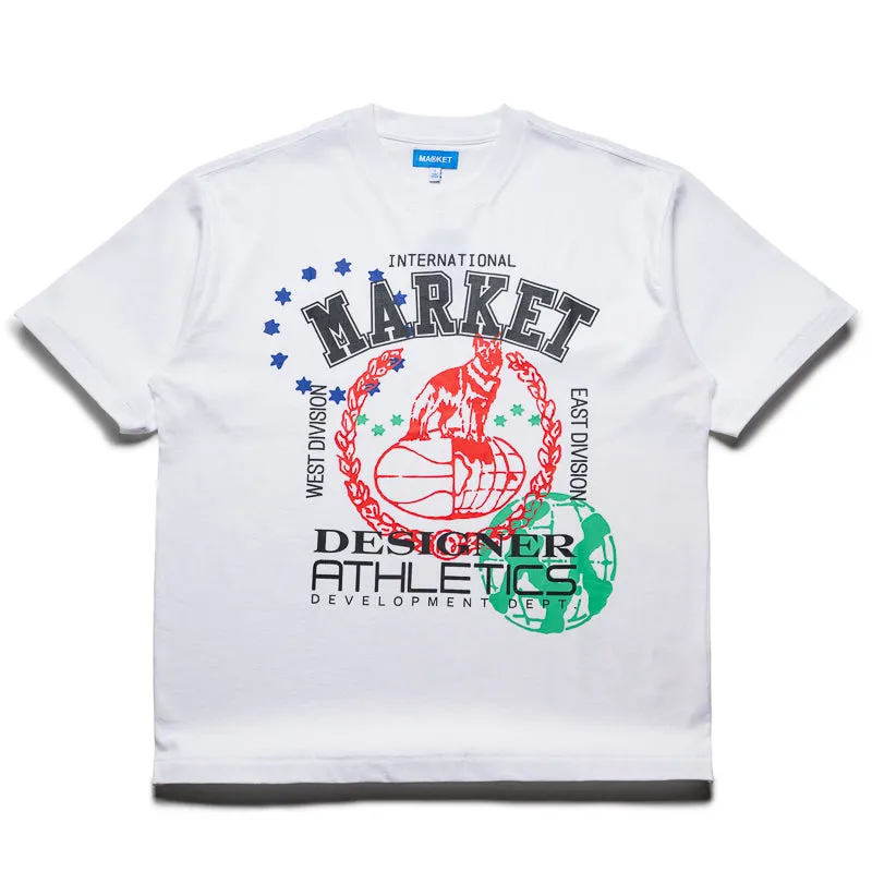 Sandals mountain vacation Market Designer Athletics Tee - White