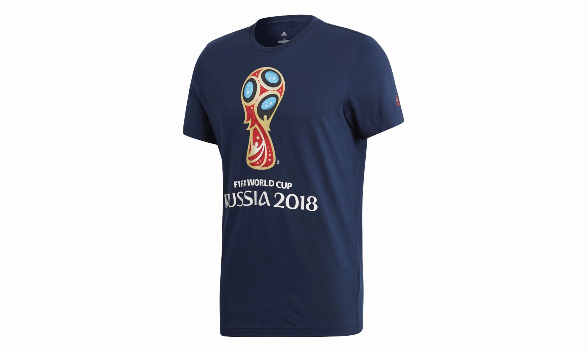 Soft Flow Fifa 2018 World Cup Emblem Tee "Navy"