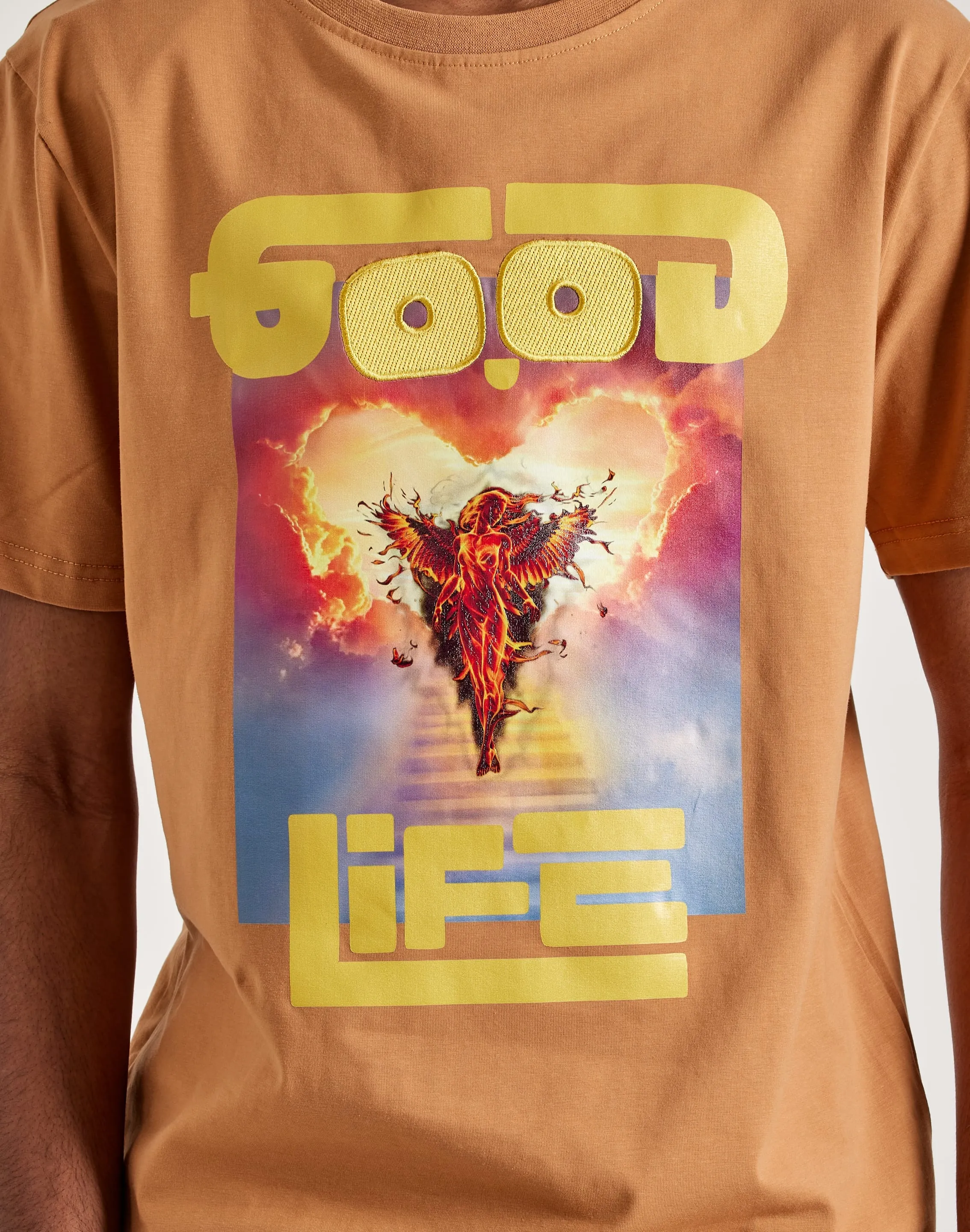 MultiPanelCut HypoallergenicTextile Fifth Loop Good Life Tee