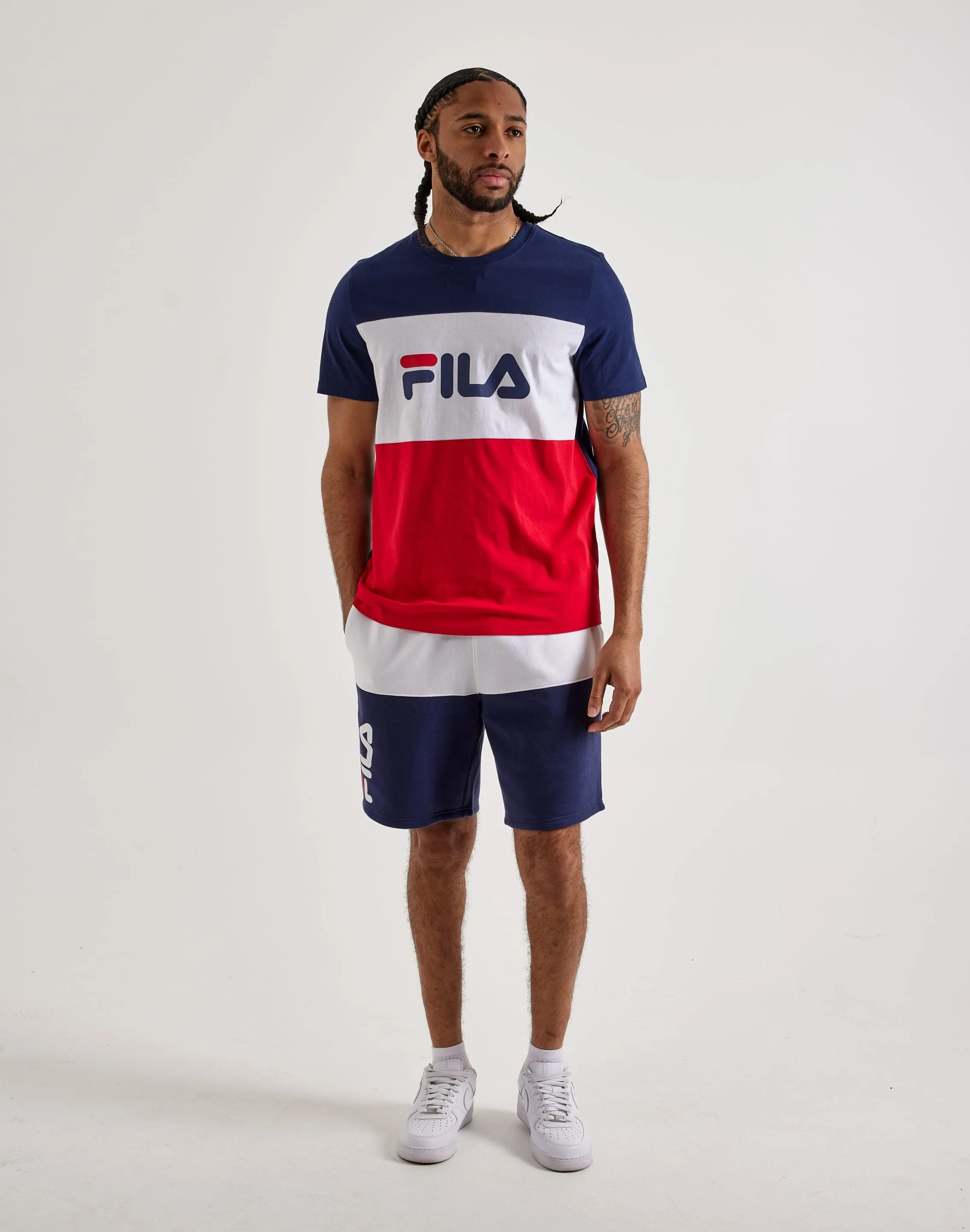 Gentle Power ZeroChafeSeams Fila Printed Logo Tee
