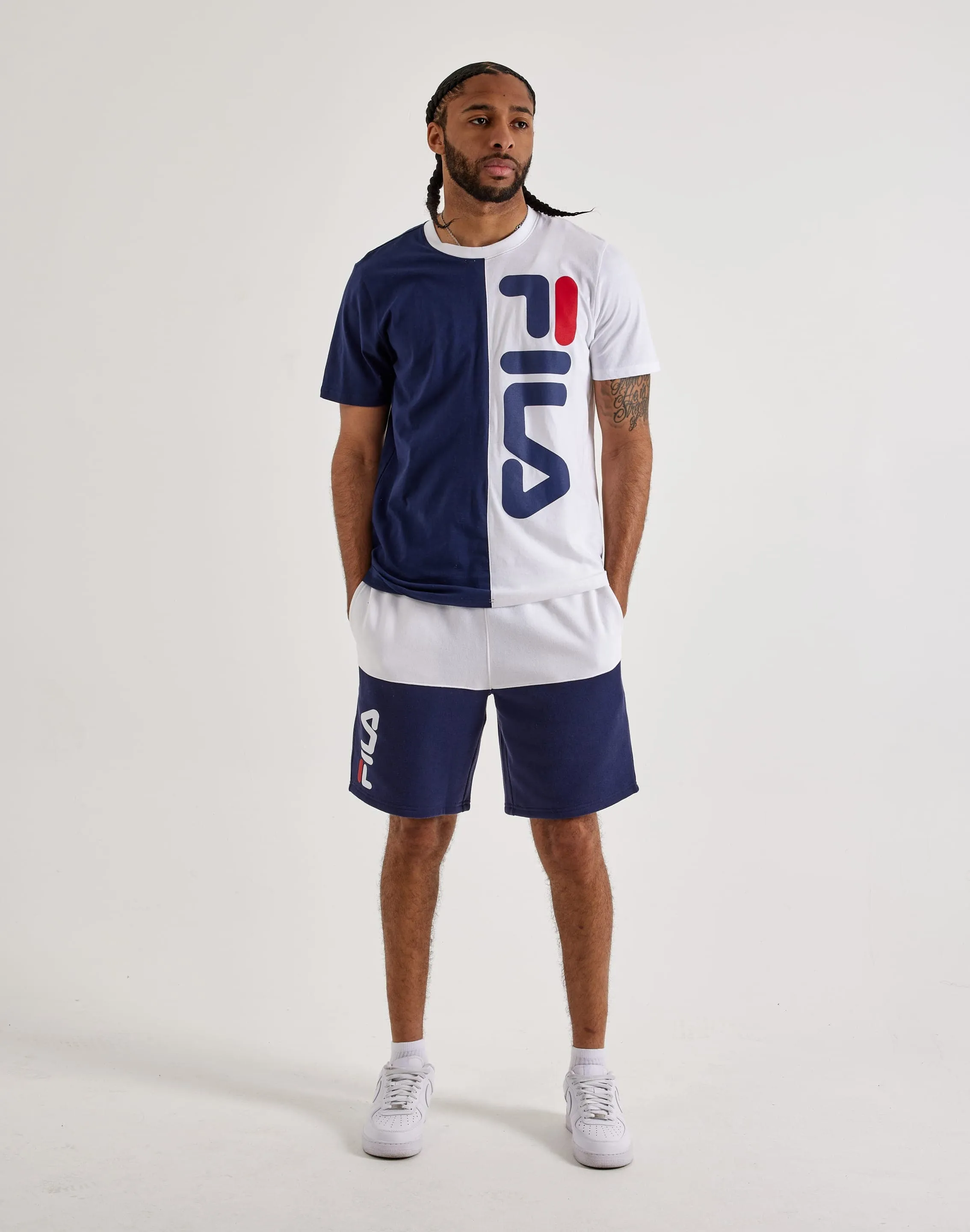 SnagFree Fabric Fila Split Fleece Shorts
