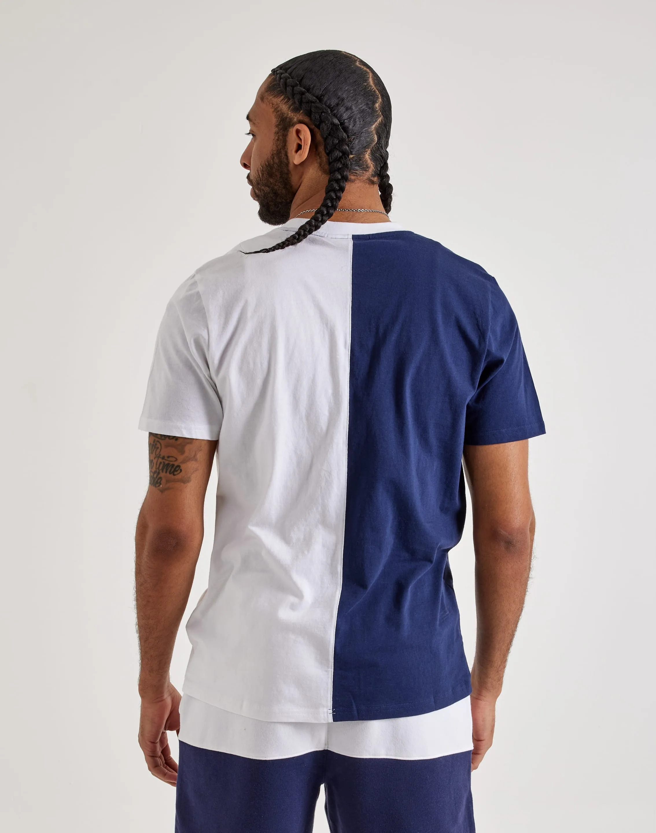 Fila Split Tee Inner Glow Tencel Blend Fabric