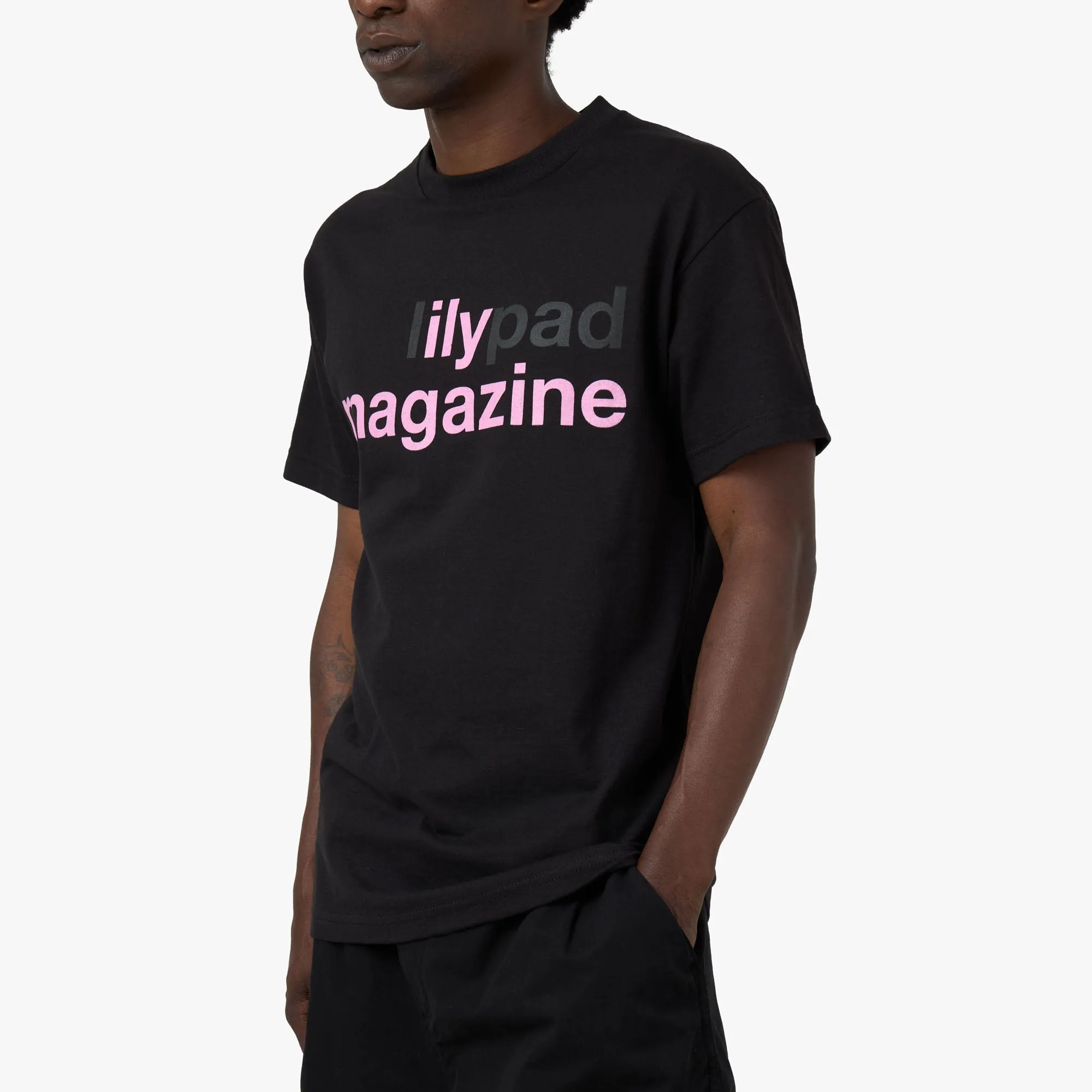 Lilypad Ily T-Shirt / Black Family outing cabin event