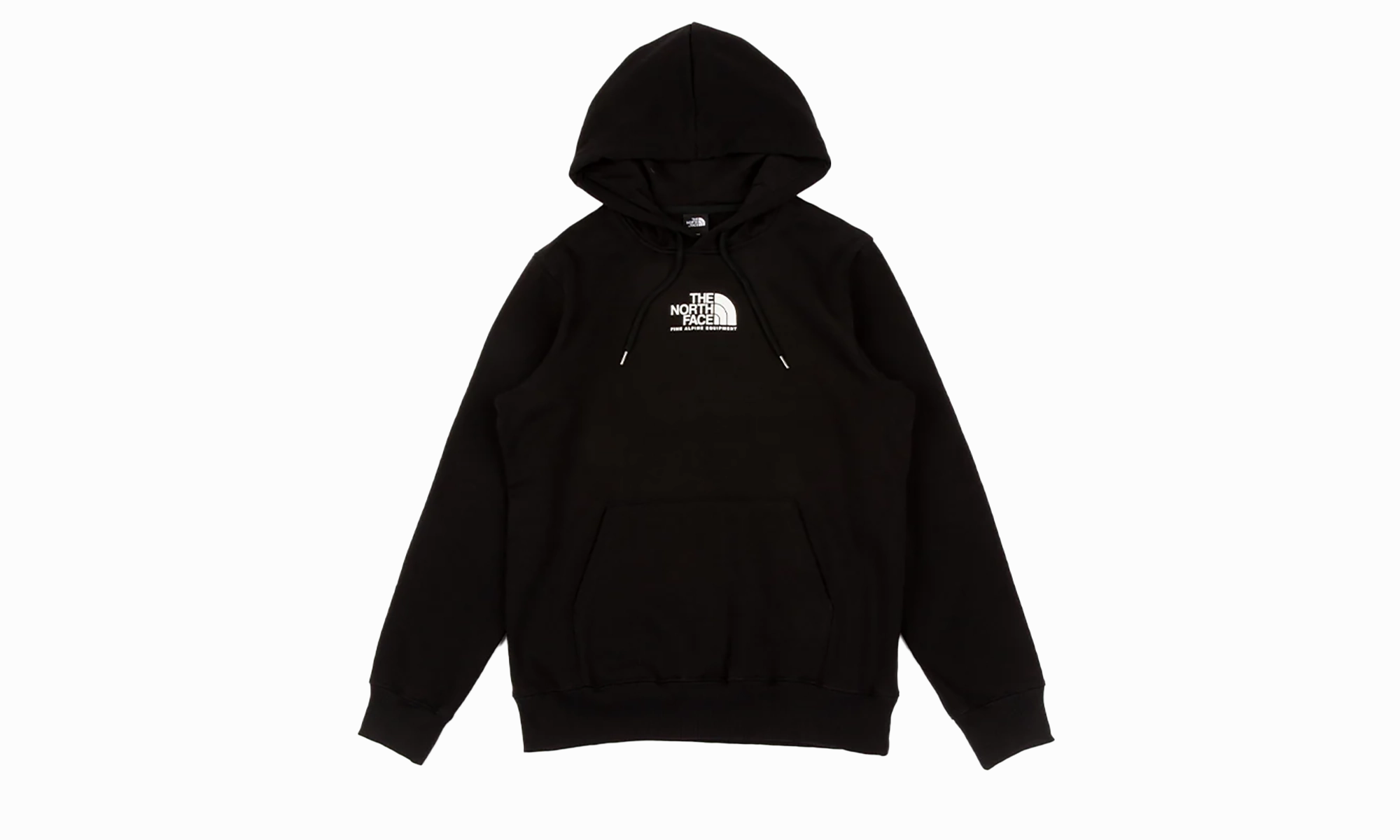 Fine Alpine Pullover Hoodie "Black/ White"