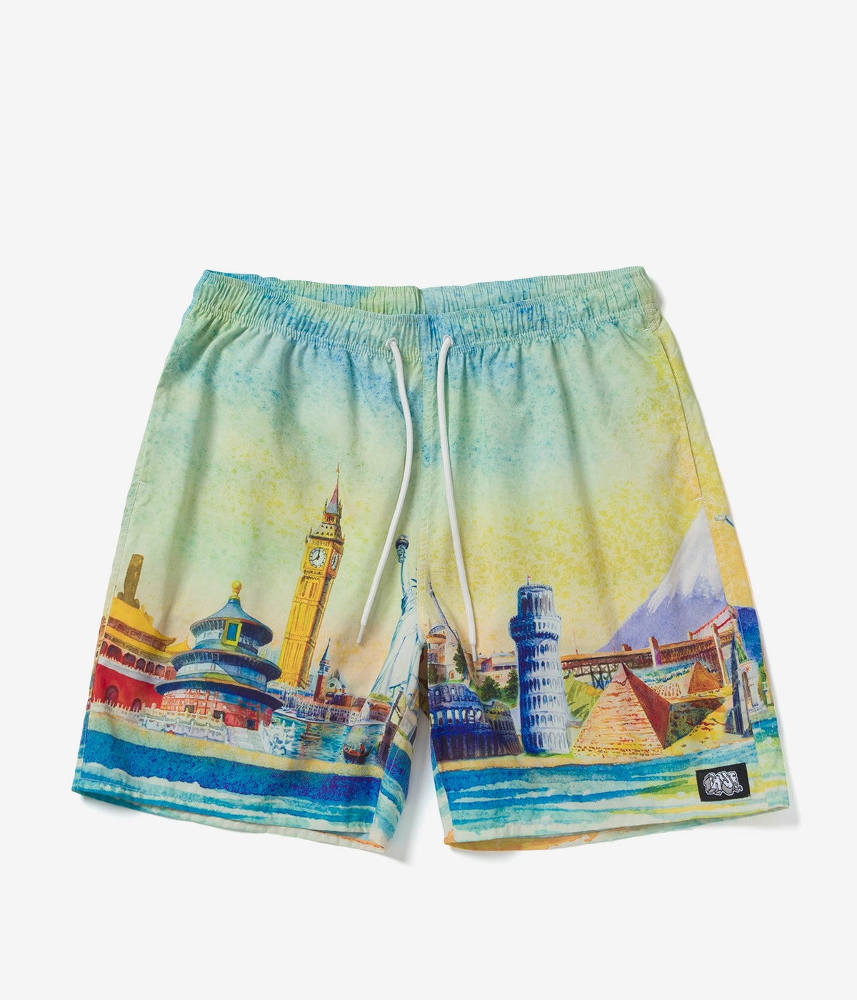Wrinkle Resistant Treatment Huf Culture Easy Short