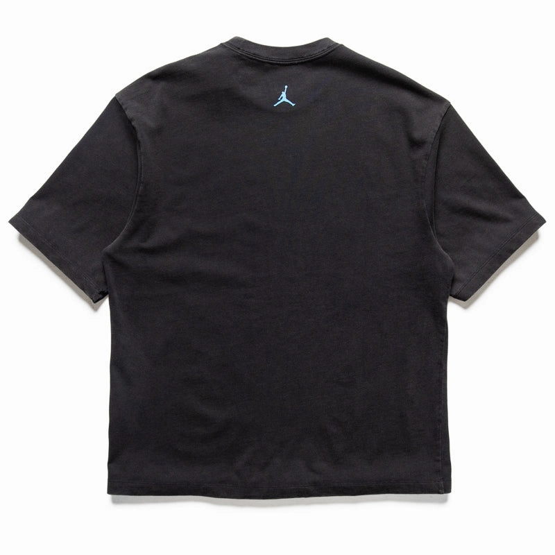tank top Jordan Flight Essentials Graphic Tee - Black/Dark Powder Blue