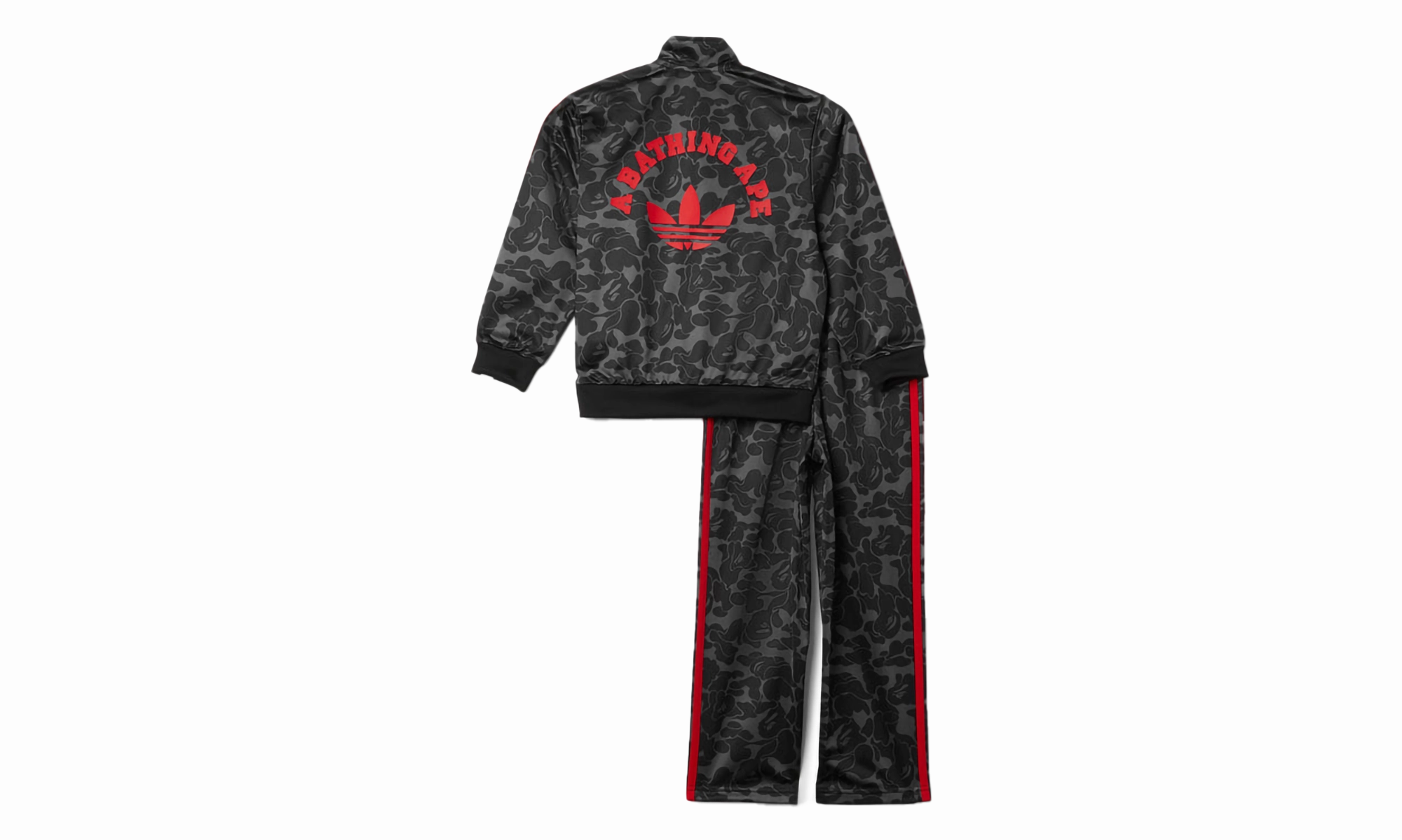 Firebird Tracksuit Kids "BAPE - Black" MachineWashable Fabric