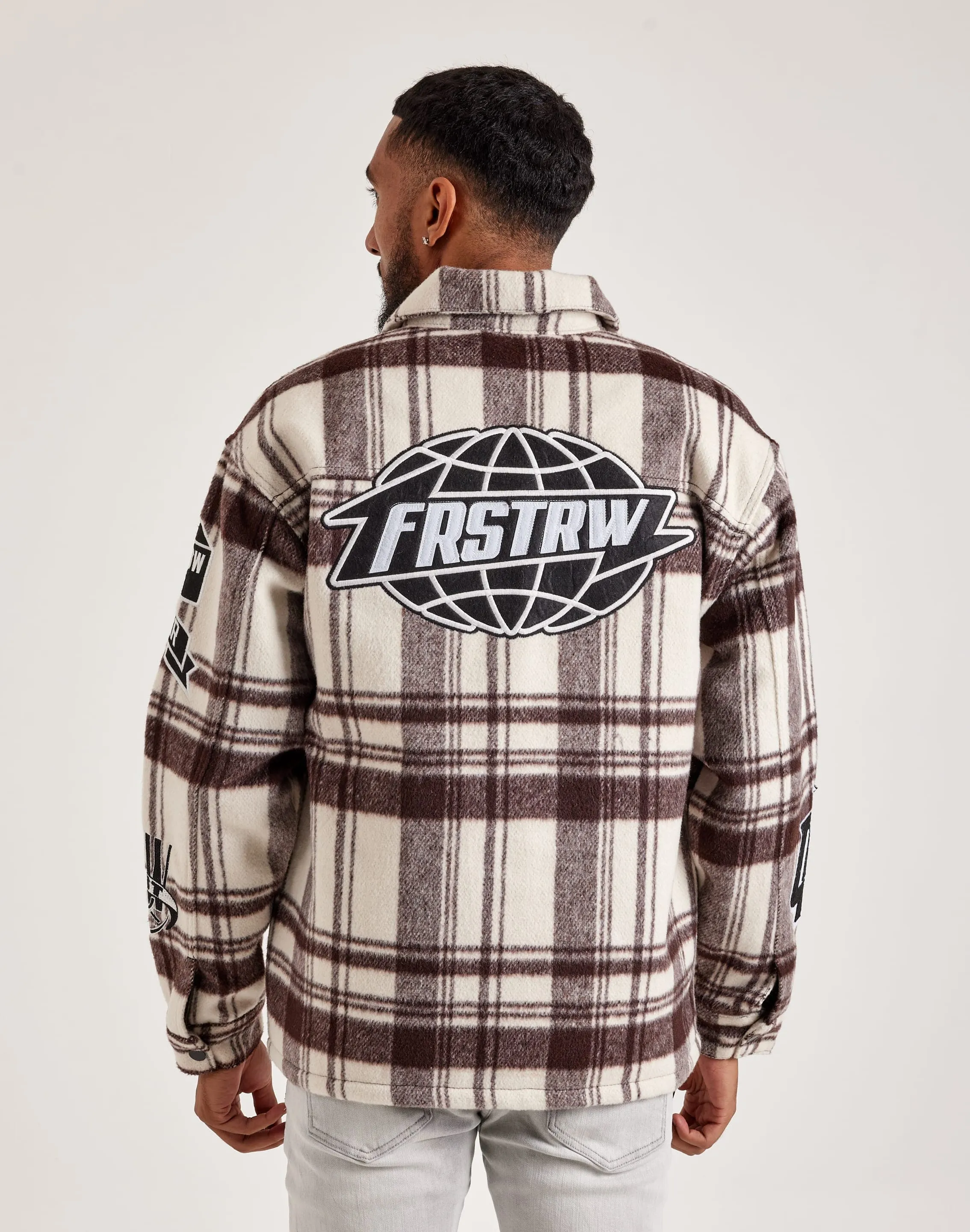 First Row All-Star Shacket LayeredPanels LayeredNeckline
