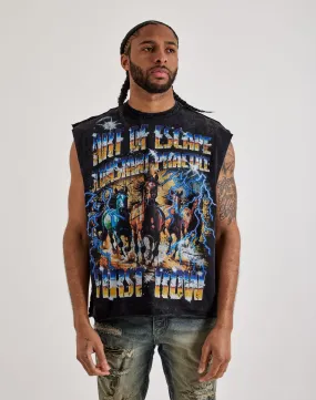 Icon Fit Glow Core First Row Art Of Escape Sleeveless Tee