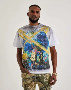 First Row Beyond The Stars Rhinestone Tee Zero Waste