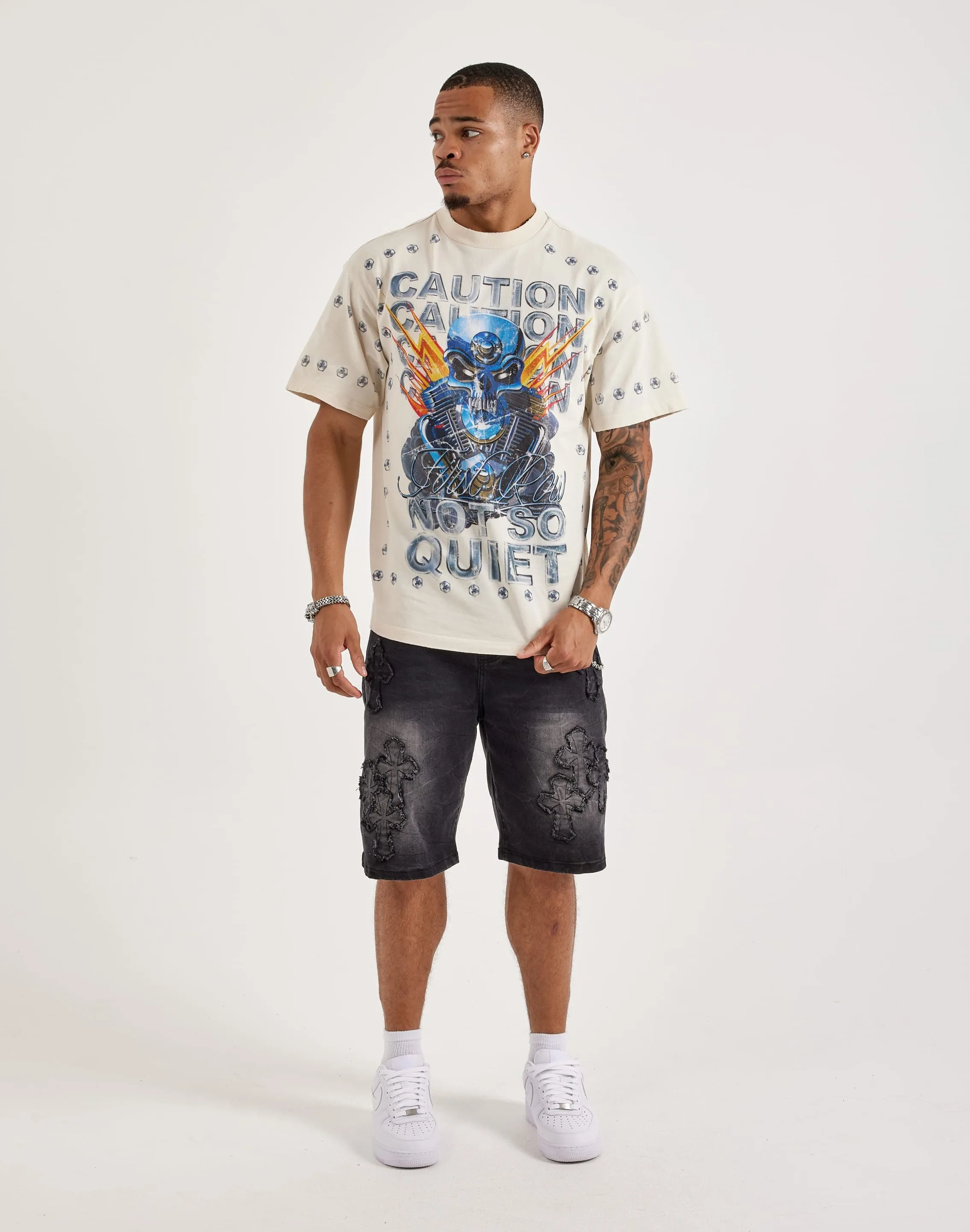 Self Love First Row Caution Tee